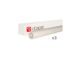 rtape rt4076rla conform high tack application tape with rla adhesive 1220mm (3 rolls) bundle, 3 x rt407612, bundle deals